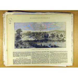    1872 Klipdrift Diamond Diggings South Africa Print