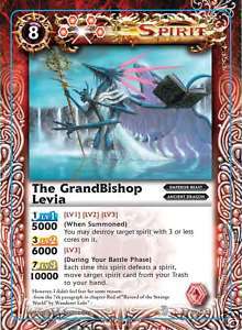 Battle Spirits Foil Rare GrandBishop Levia #012/149 X1  