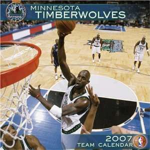    Minnesota Timberwolves 2007 Calendar (9781403869562) Books