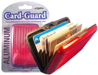 Pack Aluminum Credit Card Wallet   RFID Blocking Case  
