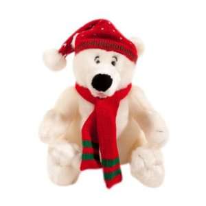  Polar Bear Holiday Plush: Toys & Games