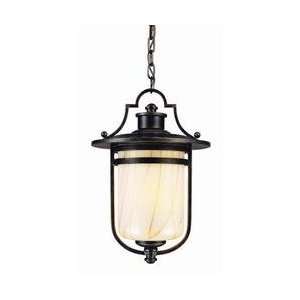 Troy Lighting F1637OBZ 3 Light Oyster Bay Outdoor Pendant, Old