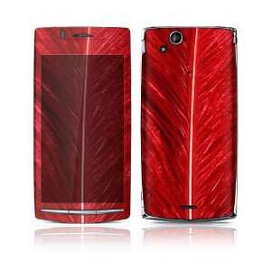  Sony Ericsson Xperia Arc, Arc S Decal Skin   Red Feather 