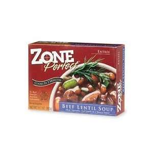ZonePerfect Complete Balanced Nutrition Meal, Beef Lentil, Case of 6 