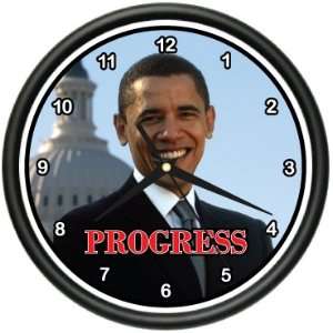 BARACK OBAMA ~Wall Clock~ election president supporter