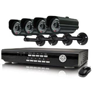   SWA43 D2C5 4 Channel H.264 DVR and 4 CCD Weather Resistant Cameras