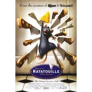  Ratatouille Reg Movie Poster Double Sided Original 27x40 