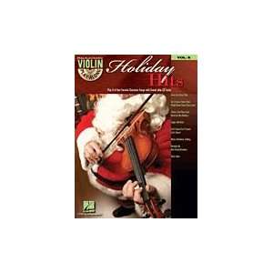  Holiday Hits Softcover with CD Violin Play Along Volume 6 