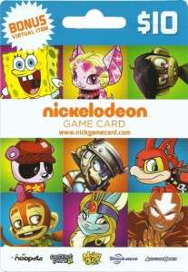   Neopets Neocash Nickelodeon Game Card Code 1000 NC + Bonus Item FAST