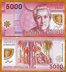 Chile, 5000 (5,000) Pesos, 2009, Polymer, P New, UNC