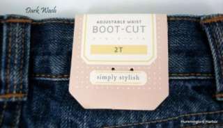 Old Navy Girls Boot Cut Jeans NWT Simply Stylish Light or Dark Wash 