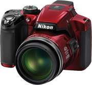 Nikon Coolpix P510 GPS Digital Camera Kit 16.1 MP Red NEW USA 