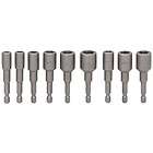 PITTSBURGH 9 PC. 1/4 DRIVE NUT & BOLT EXTRACTOR SET  