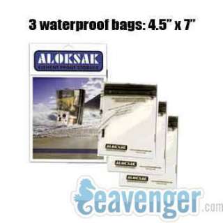 Aloksak 4.5 x 7 Airtight Waterproof Pouch clear dry Bags LOKSA