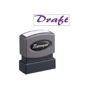  Shachihata Inc Products   One Color Title Stamp, Draft 