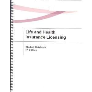  Life and Health Insurance Licensing Student Notebook 1st 