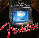 Fender AG 6 Sparkle Tone Automatic Guitar Tuner Blue New