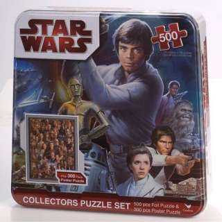 STAR WARS★COLLECTOR PUZZLE SET TIN★ 500 Piece ★NEW★  