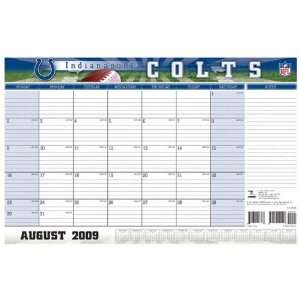 Indianapolis Colts 11x17 Academic Desk Calendar (August 2009  July 