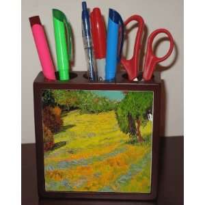  Rikki KnightTM Van Gogh Art Sunny Lawn 5 Inch Tile Maple 