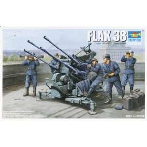  Trumpeter Scale Models   1/35 German 2cm Flak 38 Gun 