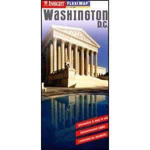  Insight Guides 585958 Washington DC Insight Flexi Map 