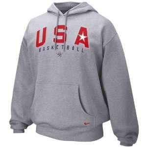  Nike USA Olympic Basketball Team Ash Hoody Sweatshirt 