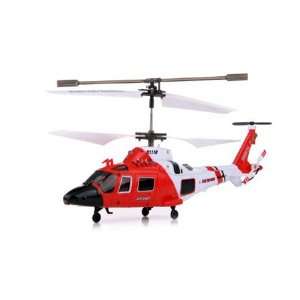  Coast Guard Rescue RC 3.5CH Gyro Helicopter Mini Infrared 