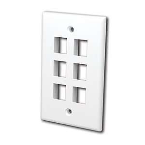  Vanco International 820106 Multi Media Keystone Wallplate 