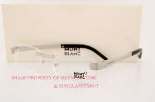 New MONT BLANC Eyeglasses Frames MB 305 018 GRAY Men  