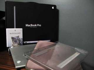   MacBook Pro 17 Laptop (Feb, 2008) NR +EXTRAS Speck, Stand, Incase