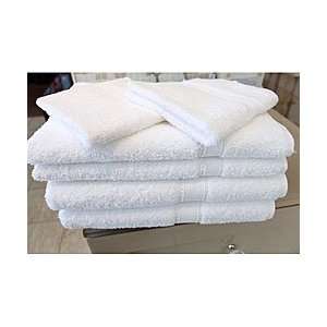  Authentic Hotel & Spa Turkish Cotton Towels Color White 