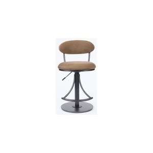   30H Contemporary Venus Brown Swivel Counter Bar Stool: Home & Kitchen
