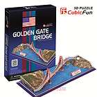 CubicFun 3D Puzzle Paper Model Golden Gate Bridge