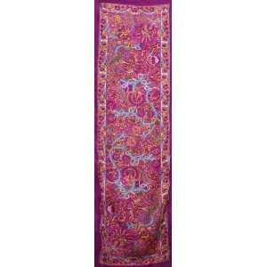   Indian Floral Print   Hippie Style   Purple, Blue & Gold: Toys & Games