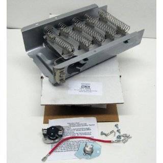 279838 AND 279816 Dryer Heating Element and Thermostat Combo Pack for 
