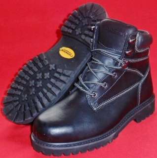   CHINOOK MECHANIC BOOT Black Leather STEEL TOE Safety Work Boots/Shoes