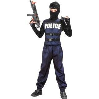  Child SWAT Team Costume   Medium 50 54 Toys & Games