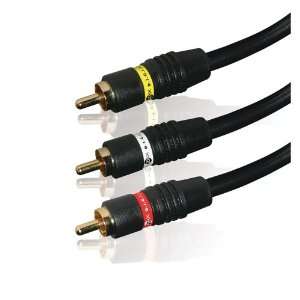  New ZAX 85302 SELECT SERIES COMPOSITE AUDIO/VIDEO CABLE (2 