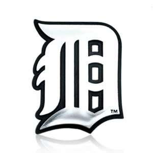  MLB Detroit Tigers Chrome Car Emblem Automotive