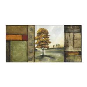 Autumnal Impressions II by Jennifer Goldberger 40x20  