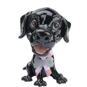  Little Paws Jet Black Labrador Dog Figurine: Everything 