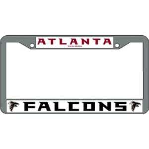  Atlanta Falcons NFL Chrome License Plate Frame by Rico 
