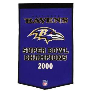 NFL Baltimore Ravens Dynasty Banner