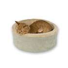 heated thermo kitty cat pet cuddle cup bed sage 16 returns 