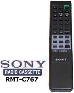 New Sony CD Cassette Boombox Remote RMT C767 CFD 767  