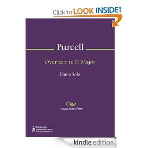 Overture in D Major Sheet Music Henry Purcell  Kindle 