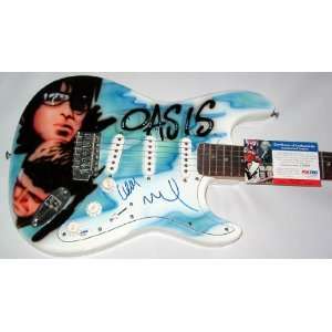   Autographed Signed Custom Airbrush Guitar PSA/DNA: Everything Else