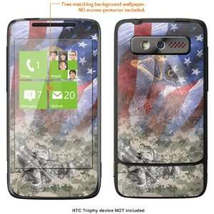 Protective Decal Skin STICKER for HTC 7 Trophy T8686 case cover Trophy 