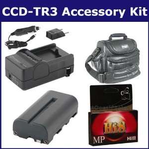  Sony CCD TR3 Camcorder Accessory Kit includes VID90C Case 